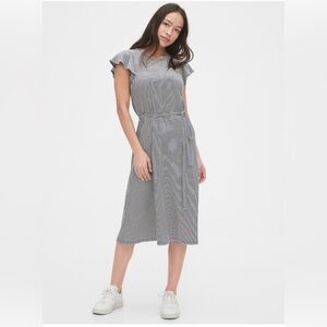 NWT GAP Monochrome Striped Maxi Dress